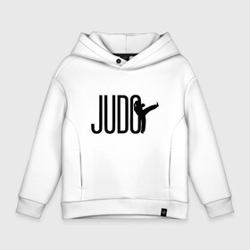 Детское худи Oversize хлопок с принтом Judo Man в Тюмени, френч-терри — 70% хлопок, 30% полиэстер. Мягкий теплый начес внутри —100% хлопок | боковые карманы, эластичные манжеты и нижняя кромка, капюшон на магнитной кнопке | fighter | japan | judo | mma | sport | ufc | warrior | боец | бой | воин | дзюдо | дзюдоист | единоборства | карате | поединок | спорт | спортсмен | чемпион | япония