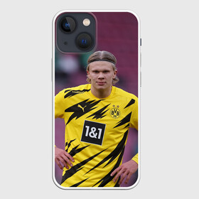 Чехол для iPhone 13 mini с принтом Erling Haaland в Тюмени,  |  | erling | haaland | боруссия | футбол | футболист | холан | холанд | холаннд | холланд | холланнд | эрлинг холанн | эрлинг холаннд