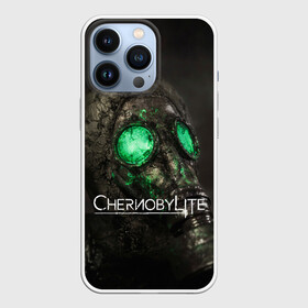 Чехол для iPhone 13 Pro с принтом Chernobylite арт в Тюмени,  |  | art | chernobylite | game | gas | horror | mask | арт | игра | противогаз | химинюк | хоррор | чернобыль | шутер
