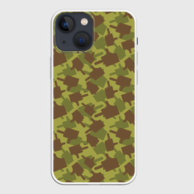 Чехол для iPhone 13 mini с принтом FUCK (камуфляж) в Тюмени,  |  | camouflage | disguise | hunting camouflage | khaki | maskhalat | military | military camouflage | военный камуфляж | камуфляж | маскировка | масхалат | милитари | отвали | охотничий камуфляж | прикол | средний палец | цвета хаки