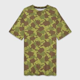 Платье-футболка 3D с принтом FUCK (камуфляж) в Тюмени,  |  | camouflage | disguise | hunting camouflage | khaki | maskhalat | military | military camouflage | военный камуфляж | камуфляж | маскировка | масхалат | милитари | отвали | охотничий камуфляж | прикол | средний палец | цвета хаки