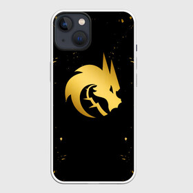 Чехол для iPhone 13 с принтом TEAM SPIRIT GOLDEN DRAGON в Тюмени,  |  | collapse | cs go | cyber | cybersport | dota 2 | dragon | hearthstone | miposhka | mira | russia | spirit | spirited | team spirit | the international | torontotokyo | ts | yatoro | дракон | кибер | киберспорт | киберспортсмен | кс го | россия |