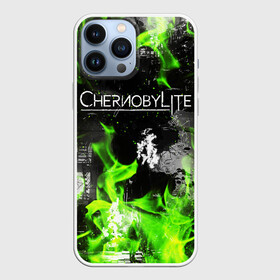 Чехол для iPhone 13 Pro Max с принтом Chernobylite (зелёное пламя) в Тюмени,  |  | Тематика изображения на принте: chernobylite | зона отчуждения | игры | сталкер | чаэс | чернобылит | чернобыль