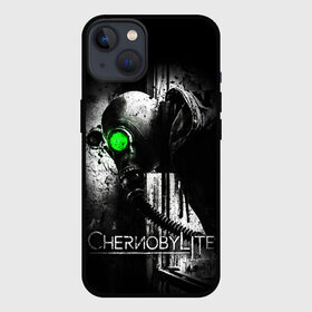 Чехол для iPhone 13 с принтом Chernobylite (Black stalker) в Тюмени,  |  | chernobylite | зона отчуждения | игры | сталкер | чаэс | чернобылит | чернобыль