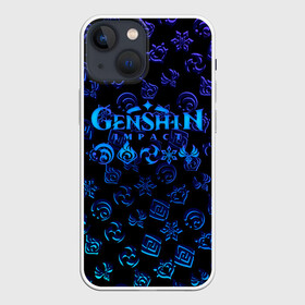 Чехол для iPhone 13 mini с принтом Genshin Impact | NEON PATTERN SYMBOL в Тюмени,  |  | genshin impact | razor genshin impact | аниме | геншин | геншин импакт | игра | рэйзор геншин | сяо лин genshin | ци ци геншин импакт