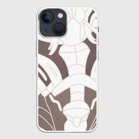 Чехол для iPhone 13 mini с принтом Плюшевый Гаррус на тёмном фоне в Тюмени,  |  | гаррус | игры | нормандия | нормандия sr2