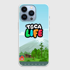 Чехол для iPhone 13 Pro с принтом TOCA BOCA WORLD LOGO в Тюмени,  |  | Тематика изображения на принте: digital toys | gamer | games | helicopter taxi | pets | toca boca | toca hair salon | toca kitchen | toca life | toca life city | toca life worl | toca tea party | video games | игры