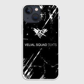 Чехол для iPhone 13 mini с принтом Velial Squad в Тюмени,  |  | pharaoh | velial | velial squad | velialsquad | велиал сквад | глубина | реакция | рэп