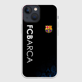 Чехол для iPhone 13 mini с принтом FC BARCA CHEMPION в Тюмени,  |  | barca | barcelona | fc barca | барка | барселона