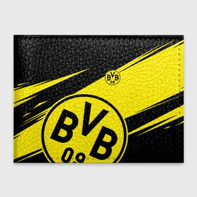 Обложка для студенческого билета с принтом BORUSSIA BVB 09 LOGO в Тюмени, натуральная кожа | Размер: 11*8 см; Печать на всей внешней стороне | Тематика изображения на принте: borussia | bvb | fc | football | football club | sport | боруссия | спорт | спортивные | униформа | фк | футбол | футбольный клуб