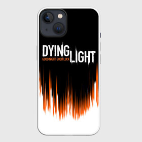 Чехол для iPhone 13 с принтом DYING LIGHT GOOD NIGHT AND GOOD LUCK в Тюмени,  |  | Тематика изображения на принте: dying light | dying light 2 | monsters | zombie | даинг лайт | зомби | монстры | харан