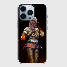 Чехол для iPhone 13 Pro с принтом Сiri в Тюмени,  |  | ciri | fire | wild hunt | witch | witcher | амулет | ведьма | ведьмак | волк | дикая охота | оберег | огонь | цири