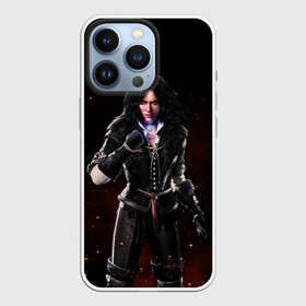 Чехол для iPhone 13 Pro с принтом Yennefеr в Тюмени,  |  | amulet | wild hunt | witch | witcher | yennefer | амулет | ведьмак | волк | дикая охота | звезда | йенифер | оберег | огонь