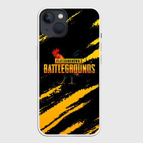Чехол для iPhone 13 с принтом Playerunknowns Battlegrounds: Петух. в Тюмени,  |  | battle royal | playerunknowns battlegrounds | pubg | пабг | пубг