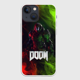 Чехол для iPhone 13 mini с принтом Doomguy | Doom в Тюмени,  |  | demons | devil | doom | doom eternal | doom slayer | doomguy | hell | slayer | ад | вега | демон | демоны | дум | думгай | икона греха | какодемон | манкубус | солдат рока | элементаль боли