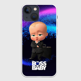 Чехол для iPhone 13 mini с принтом Деловой Босс молокосос в костюме в Тюмени,  |  | baby | boss | boss baby | босс | босс молокосос | маленький босс | малыш | мальчик | молокосос | ребенок