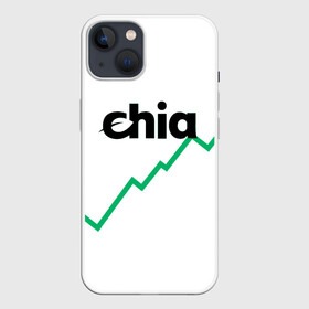 Чехол для iPhone 13 с принтом Криптовалюта Чиа в Тюмени,  |  | Тематика изображения на принте: 2021 | 2022 | bitcoin | btc | chia | chia network | dogecoin | ethereum | ssd | xch | биткоин | в топе | в тренде | жёсткие диски | крипта | криптовалюта | майнинг | чиа