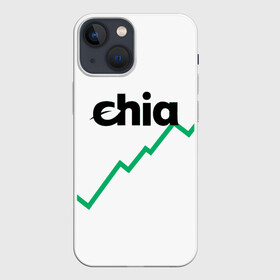 Чехол для iPhone 13 mini с принтом Криптовалюта Чиа в Тюмени,  |  | 2021 | 2022 | bitcoin | btc | chia | chia network | dogecoin | ethereum | ssd | xch | биткоин | в топе | в тренде | жёсткие диски | крипта | криптовалюта | майнинг | чиа