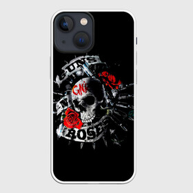 Чехол для iPhone 13 mini с принтом Ганз энд роузес в Тюмени,  |  | alternative | guns n roses | metall | music | rock | альтернатива | ганс энд росес | металл | музыка | пушки и розы | рок