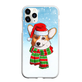 Чехол для iPhone 11 Pro Max матовый с принтом Новогодний Корги   New Years Corgi в Тюмени, Силикон |  | christmas | corgi | dog | santa | дед мороз | елка | зима | корги | новый год | рождество | санта | снег | снегурочка | снежинка | собака | собачка | щенок