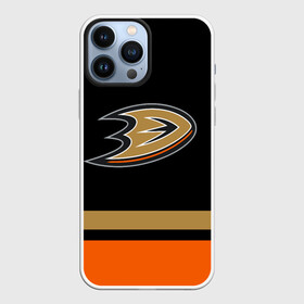 Чехол для iPhone 13 Pro Max с принтом Anaheim Ducks | Анахайм Дакс в Тюмени,  |  | anahaim ducks | anaheim | anaheim ducks | ducks | hockey | mighty ducks | nhl | usa | дакс | могучие утята | нхл | спорт | сша | хоккей | шайба