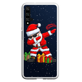 Чехол для Honor 20 с принтом SANTA DABBING в Тюмени, Силикон | Область печати: задняя сторона чехла, без боковых панелей | christmas | dab | dabbing | santa | дед мороз | елка | зима | новый год | подарок | рождество | санта | снег | снегурочка | снежинка