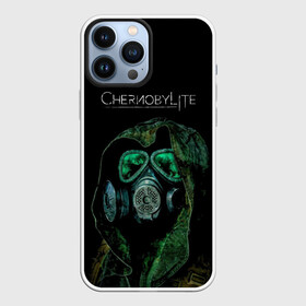 Чехол для iPhone 13 Pro Max с принтом CHERNOBYLlite на чёрном фоне в Тюмени,  |  | Тематика изображения на принте: выживалка | игра | сталкер | стрелялка | чернобль | шутер