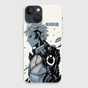 Чехол для iPhone 13 mini с принтом One Punch Man Генос в Тюмени,  |  | Тематика изображения на принте: genos | genoсide | jenosu | one punch man | one punchman | onepunchman | oni saibogu | аниме | ван панч мен | ванпанчмен | генос | кибердемон | кибернетическое тело | манга | сильнейший человек | человек одинудар | человек одного удара