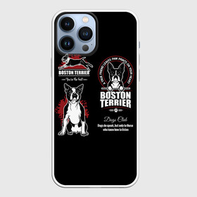 Чехол для iPhone 13 Pro Max с принтом Бостон Терьер (Boston Terrier) в Тюмени,  |  | a | boston terrier | bull terrier | bulldog | dog | terrier | бостон терьер | бостонский терьер | бульдог | бультерьер | год собаки | друг человека | животное | зверь | ищейка | кинолог | кость | пёс | собака бостон терьер
