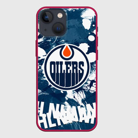Чехол для iPhone 13 mini с принтом Эдмонтон Ойлерз | Edmonton Oilers в Тюмени,  |  | Тематика изображения на принте: edmonton | edmonton oilers | hockey | nhl | oilers | usa | нхл | ойлерз | спорт | сша | хоккей | шайба | эдмонтон | эдмонтон ойлерз