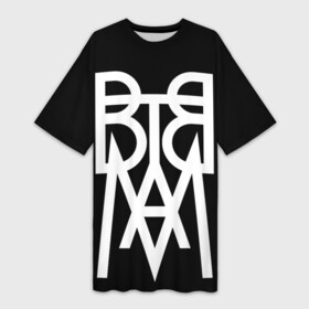 Платье-футболка 3D с принтом BTBAM  Between the Buried and Me в Тюмени,  |  | between the buried and me | btbam | death metal | группы | метал | музыка | прогрессив метал | рок