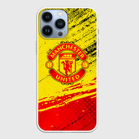 Чехол для iPhone 13 Pro Max с принтом Manchester United Футбольный клуб. в Тюмени,  |  | Тематика изображения на принте: fc | fcmu | football | football club | manchester united | red devils | sport | красные дьяволы | манчестер юнайтед | фк | фкмю | футбол | футбольный клуб