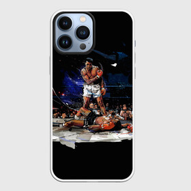 Чехол для iPhone 13 Pro Max с принтом Великий Мухаммед Али в цвете в Тюмени,  |  | Тематика изображения на принте: ali | box | muhammad | muhammed | бокс | мухамед | мухаммед али | ринг