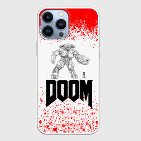 Чехол для iPhone 13 Pro Max с принтом BOSS | FAN ART в Тюмени,  |  | Тематика изображения на принте: cyber demon | cyberdemon | demons | devil | doom | doom eternal | doom slayer | hell | ад | демон | демоны | дум | кибер демон | кибердемон