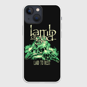 Чехол для iPhone 13 mini с принтом Laid to rest в Тюмени,  |  | alternative | lamb of god | log | metall | music | rock | альтернатива | ламб оф гад | ламб оф год | металл | музыка | рок