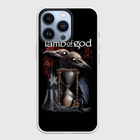 Чехол для iPhone 13 Pro с принтом Время уходит LOG в Тюмени,  |  | Тематика изображения на принте: alternative | lamb of god | log | metall | music | rock | альтернатива | ламб оф гад | ламб оф год | металл | музыка | рок
