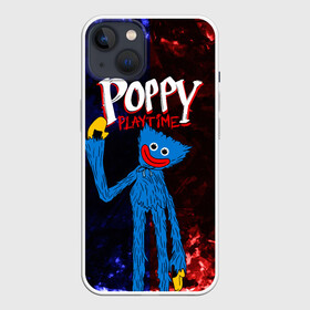 Чехол для iPhone 13 с принтом Poppy Playtime Huggy Wuggy в Тюмени,  |  | Тематика изображения на принте: horror | huggy | huggy wuggy | monster | poppy playtime | монстр | поппи плейтайм | поппи плэйтайм | хагги | хагги вугги | хоррор игра