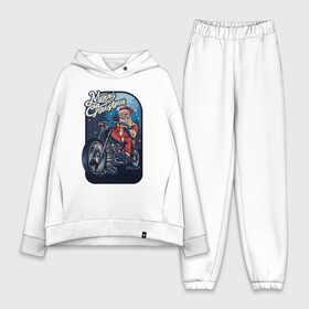 Женский костюм хлопок Oversize с принтом Santa Biker в Тюмени,  |  | art | christmas | motorcycle | new year | santa biker | santa claus | santa on a motorcycle | арт | дед мороз | мотоцикл | новый год | рождество | санта байкер | санта клаус | санта на мотоцикле