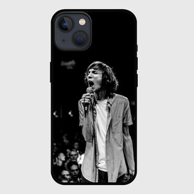 Чехол для iPhone 13 с принтом Дмитрий Мозжухин в Тюмени,  |  | Тематика изображения на принте: alternative | metall | music | rock | альтернатива | дайте танк | металл | музыка | рок