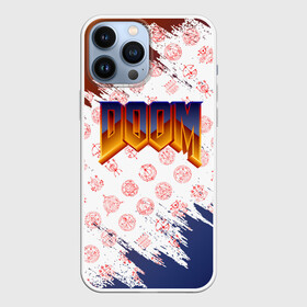 Чехол для iPhone 13 Pro Max с принтом RUNES | DOOM | LOGO в Тюмени,  |  | Тематика изображения на принте: doom | doom eternal | doom slayer | logo | pattern | rune | runes | дум | лого | логотип | паттерн | руна | руны