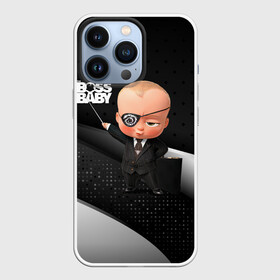 Чехол для iPhone 13 Pro с принтом Босс с пиратской повязкой в Тюмени,  |  | baby | boss | boss baby | босс | босс молокосос | маленький босс | малыш | мальчик | молокосос | ребенок