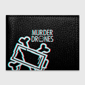 Обложка для студенческого билета с принтом Murder Drones ( Дроны убийцы) в Тюмени, натуральная кожа | Размер: 11*8 см; Печать на всей внешней стороне | murder drones | serial designation n | uzi | дроны | мультфильм | роботы | серийный номер н | узи
