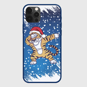 Чехол для iPhone 12 Pro Max с принтом ГОД ТИГРА 2022 | DUB ТИГР в Тюмени, Силикон |  | 2022 | christmas | cold | dab | dub | klaus | merry | new | santa | snow | winter | year | год | даб | зима | клаус | мороз | новый | рождество | санта | снег | тигр | тигра | холод