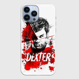 Чехол для iPhone 13 Pro Max с принтом Декстер Морган портрет в Тюмени,  |  | dexter | декстер | декстер морган | кровавый | кровь | маниак | мясник из бейхарбор | потёки | правосудие декстера | пятна крови | сериалы