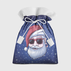 Подарочный 3D мешок с принтом САНТА ХИПСТЕР | SANTA HIPSTER в Тюмени, 100% полиэстер | Размер: 29*39 см | Тематика изображения на принте: 2022 | bad | christmas | cold | dab | dub | hipster | klaus | merry | new | santa | snow | winter | year | год | даб | зима | клаус | мороз | новый | рождество | санта | снег | тигр | тигра | хипстер | холод