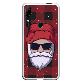 Чехол для Honor P Smart Z с принтом SANTA HIPSTER | САНТА ХИПСТЕР в Тюмени, Силикон | Область печати: задняя сторона чехла, без боковых панелей | 2022 | bad | christmas | cold | dab | dub | hipster | klaus | merry | new | santa | snow | winter | year | год | даб | зима | клаус | мороз | новый | рождество | санта | снег | хипстер | холод