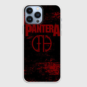 Чехол для iPhone 13 Pro Max с принтом Pantera (кляксы) в Тюмени,  |  | pantera | американская металгруппа | грувметал | группа | музыка | пантера | рок | рок группа