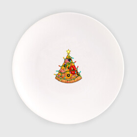 Тарелка с принтом Новогодняя Пицца Елка в Тюмени, фарфор | диаметр - 210 мм
диаметр для нанесения принта - 120 мм | christmas | pizza | гирлянда | елка | ель | звезда | новый год | пицца | рождество