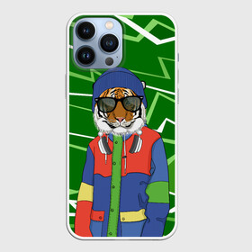 Чехол для iPhone 13 Pro Max с принтом Крутой Тигр фурри на стиле в Тюмени,  |  | furry | tiger | восточный тигр | год тигра | кошка | тигр | тигренок | фурри | хищник