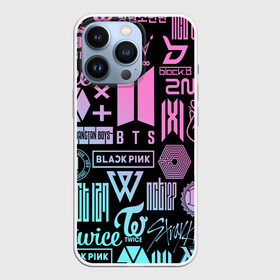 Чехол для iPhone 13 Pro с принтом K POP LOGOBOMBING   КОРЕЙСКИЕ ГРУППЫ в Тюмени,  |  | ateez | blackpink | bts | exo | got7 | itzy | izone | mamamoo | monsta x | monstax | seventeen | superm | tomorrow x together | trei | twice | txt | winner | бтс | виннер | мамаму | монста х | монстах | суперм | твайс | треи | эйтиз | эхо